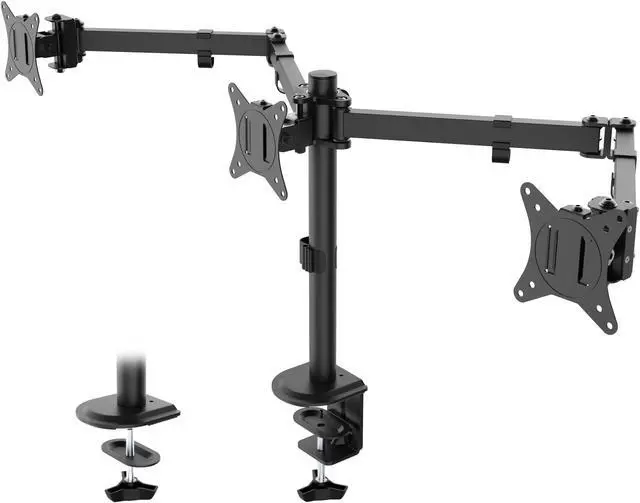 Main image of PUTORSEN Triple Monitor Mount for 3 Screens up to 24 Inches