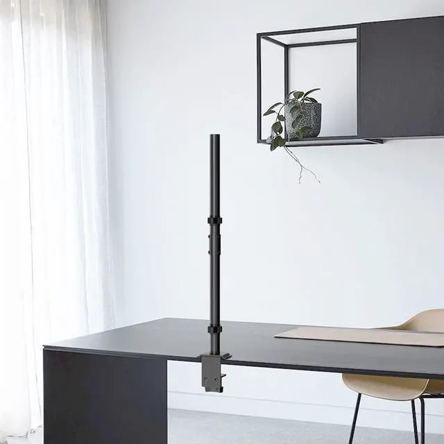 Alt view image 4 of 7 - PUTORSEN Extra Tall Sturdy Center Pole for Monitor Arm Mount 31.9inches