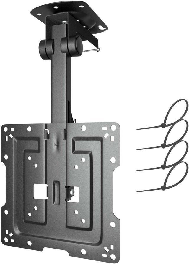Main image of PUTORSEN Manual Folding Ceiling TV Mount, Flip Down TV Mount for 19 to 50 inches TVs, Swivel and Height Adjustable Drop Down TV Mount for Flat & Pitched Roof, Max Load 44lbs, Max VESA 200x200