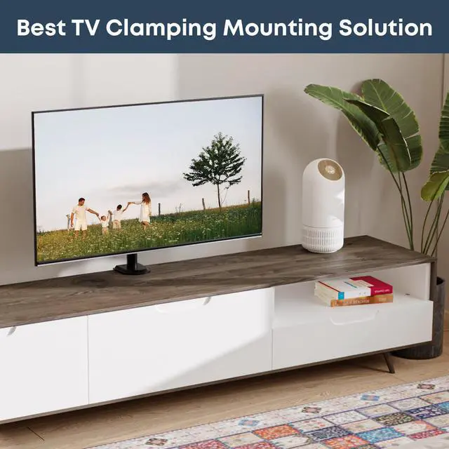 Alt view image 5 of 7 - PUTORSEN Single Monitor Desk Mount for 17-42 Inch Monitor and TV, up to 26.4 lbs, Ultrawide Monitor Arm Mount for Flat Curved Computer & TV Screen with VESA 75×75 to 200×200, with Cable Clips
