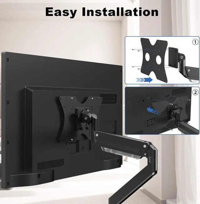 Alt view image 6 of 7 - PUTORSEN Steel VESA Mount Adapter Plate Bracket for Screens 32" to 55" LED LCD,Monitor and TV Mount Extender Conversion Kit Allows 100x100, 200x200 Convert to 400 x 200 mm Patterns