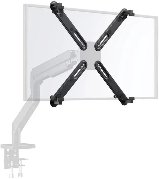Alt view image 7 of 7 - PUTORSEN Universal VESA Mount Adapter - Non-VESA Adapter for 17 to 32 Inch Monitor Screens to 75x75 and 100x100 VESA Mount