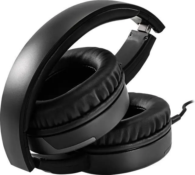 Alt view image 7 of 7 - MSI Immerse GH30 V2 GAMING Headset with 40mm Drivers and Detachable Microphone