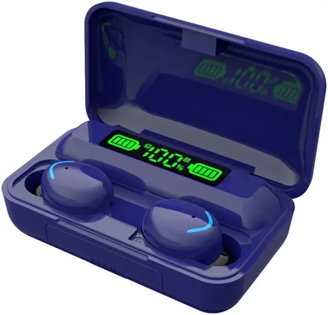 Main image of F9-5 BT Wireless Earphones Touch Control 8D HiFi Sound Headsets Noise Cancelling Earbuds With 1200mAh Digital Power Display