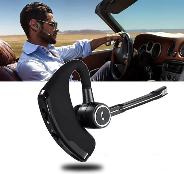 Main image of V8S BT In-ear Wireless Earphone Business Headset Handsfree Call BT Headphone Driving Sports Earbud With Mic Ear Hook 1pc