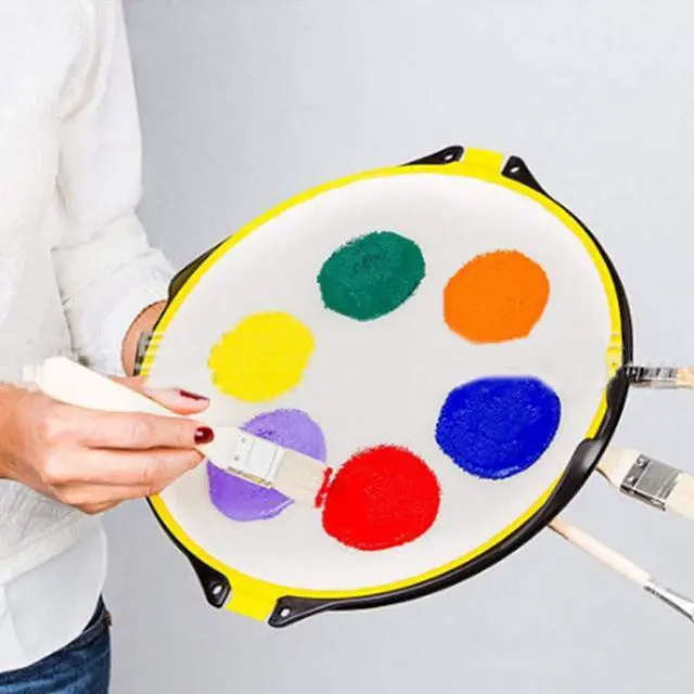 Alt view image 5 of 7 - Premium Multipurpose Anti Gravity Paint Tray Palette for Easy Painting No Spills, No Drips, No Mess No Spills Paint Tray