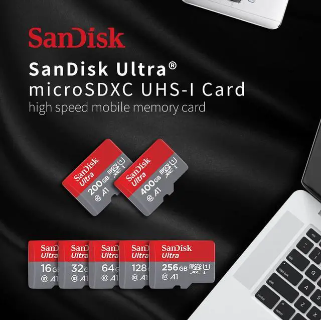 Alt view image 3 of 4 - Low speed 128GB SanDisk Micro SD Card Read Speed Up to 60MB/s TF Card memory card for samrt phone and table PC Camera Drone