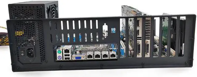 Alt view image 7 of 7 - ALAMENGDA Open Computer Case,Two-way Server ATX Motherboard Tray Test Stand, Test bench, ATX Mid Tower