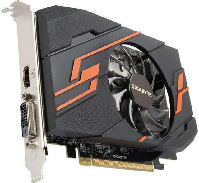 Alt view image 2 of 6 - GIGABYTE GeForce GT 1030 OC GDDR5 DirectX 12 GV-N1030OC-2GI 2GB 64-Bit PCI Express 3.0 x16 Video Card