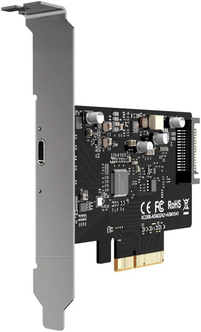 Main image of MAIWO Type USB C PCI-Express to USB 3.2 Gen2x2 20Gbps PCIe PCI-E PCI Express Expansion Card Adapter Compatible with Windows 8/10, Built-in ASMedia ASM3242