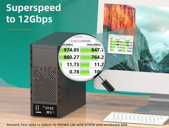 Alt view image 6 of 7 - MAIWO PCIe Expansion Card , PCI-E x4 to 2 mini SAS SFF8088 Expansion Card converter, Two mini SAS
Connector up to 12Gbps Transfer Rate, SAS PCI Express Convertor Card