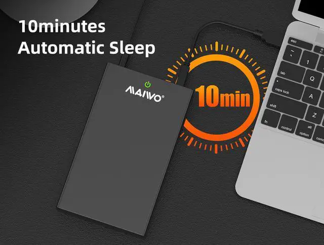 Alt view image 4 of 7 - MAIWO USB 3.0 to SATA 2.5/3.5 Inch SSD/HDD External Hard Drive Enclosure Transfer Speed Up to 5Gbps, Tool Free, Slide Deisign, Black