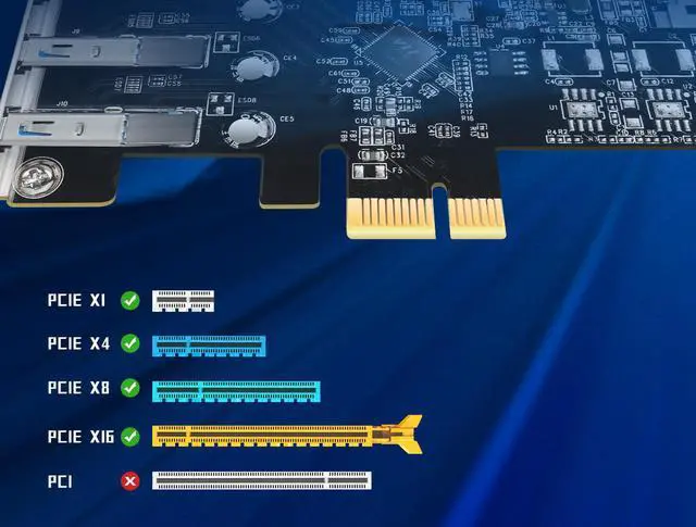 Alt view image 6 of 7 - MAIWO 4-Port pcie to USB 3.0 (Type-A) Expansion Card, pcie USB Add on Card, Internal USB3 Hub Converter for Desktop PC Host Card Support Windows 10/8/7/XP and MAC OS 10.8.2 Above