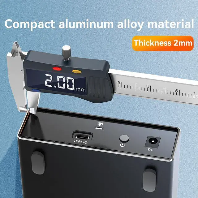 Alt view image 4 of 7 - MAIWOExternal SAS Hard Drive Enclosure USB Type C to SAS Adapter for 2.5"/3.5" SAS HDD Hard Drive Aluminum Alloy SAS Case Support Max 18TB Capacity / 6Gbps Transmission Speed