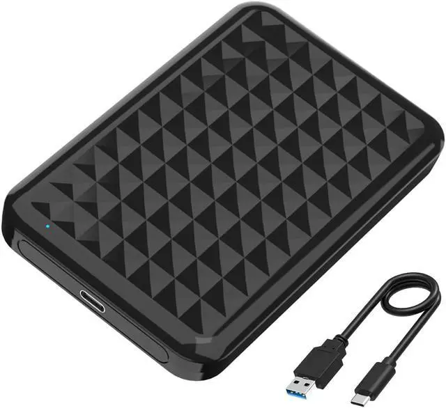 Main image of MAIWO 2.5" Hard Drive Enclosure USB C 3.1 Gen 1 to SATA III 5Gbps for SSD HDD 9.5 7mm External Hard Drive Disk Case with UASP Compatible with WD Seagate Toshiba Samsung Hitachi PS4 Xbox Router
