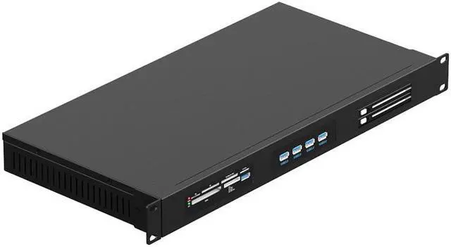 Alt view image 3 of 7 - MAIWO Docking Station with 4 USB3.0 Port/M2 card slot/XD card slot/SD/MMC/RS-MMC/TF card slot/CF/MD/MS PRO/DUO/2.5 3.5 inch SATA hard drive(within 9.5mm) slot, for laptop and desktop computer monitor