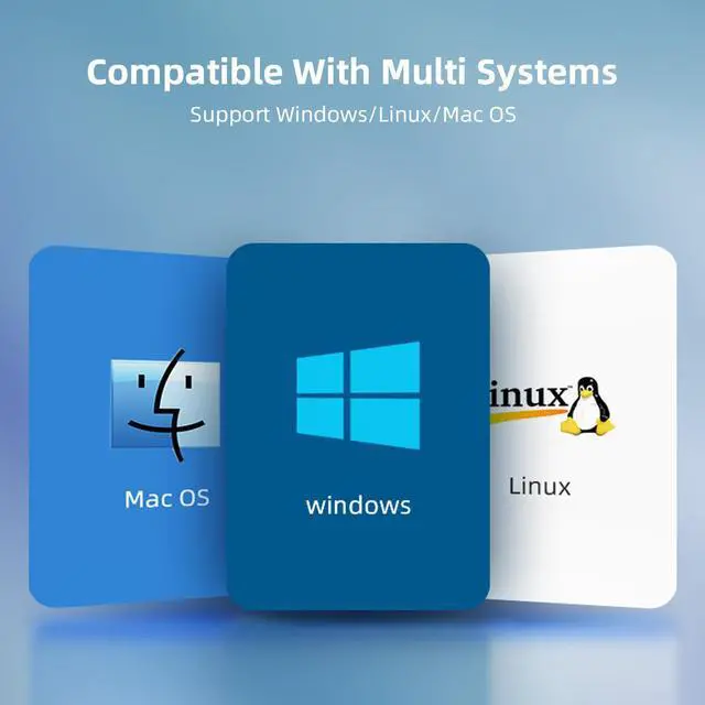 Alt view image 4 of 7 - MAIWO SAS to USB-C Adapter Enclosure(MAX 6Gbps),Tool-Free 2.5 inch SAS/SATA External Hard Drive Enclosure with 6TB Storage Expansion,12V3A Power Supply, Plug and Play