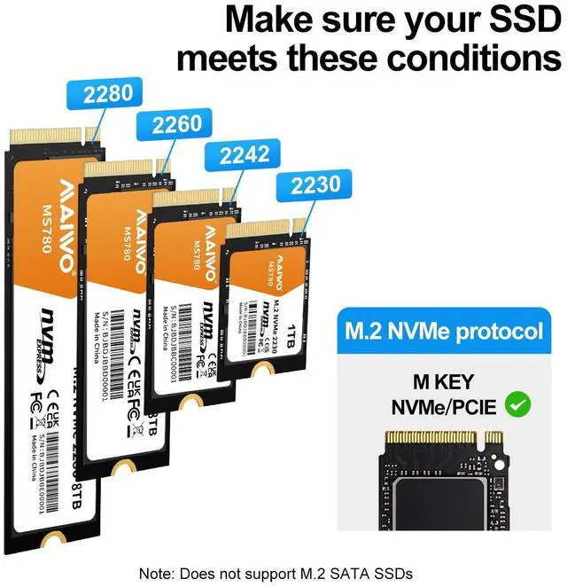 Alt view image 3 of 7 - MAIWO 4 Bay M.2 NVMe SSD Dock with Cooling Fan, USB4.0 NVMe Cloner Duplicator, Supports 1-to-3 Offline Clone & Software RAID,40Gbps High Speed, Backward Compatible with Thunderbolt 4/3