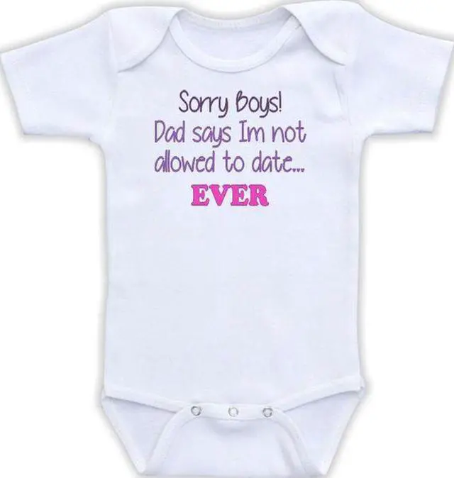 Main image of New Funny Cotton   Bodysuit Onesie One Piece Romper Onesie 3