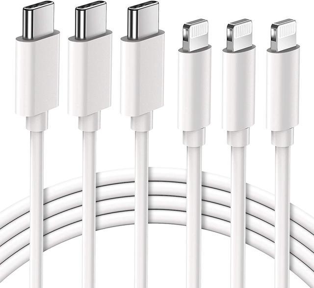 USB C to Lightning Cable MFi Certified, 3Pack 6FT USB-C iPhone