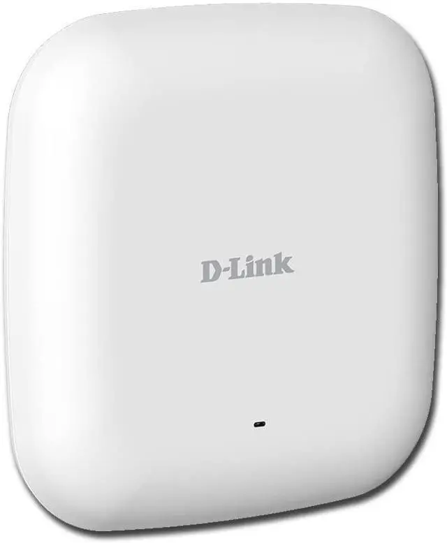 Alt view image 2 of 6 - PoE Access Point AC1300 Wave 2 Dual Band Wireless Internet Network Compact Design Wall Ceiling Mountable WiFi AC AP (DAP-2610) , white