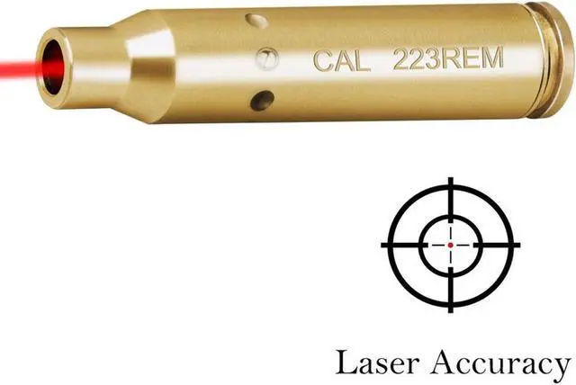 Alt view image 4 of 5 - MidTen bore Sighting Laser 223 5.56mm Laser Bore Sight Red Dot Boresighter with Batteries