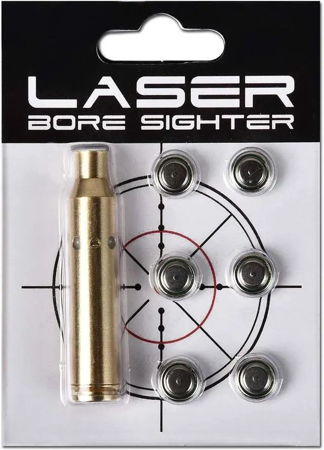 Alt view image 5 of 5 - MidTen bore Sighting Laser 223 5.56mm Laser Bore Sight Red Dot Boresighter with Batteries