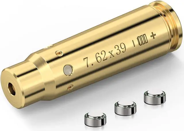 Main image of MidTen 7.62x39mm Bore Sight Red Dot Boresighters with Three Batteries