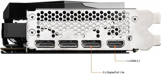 Alt view image 15 of 19 - MSI Gaming GeForce RTX 3060 12GB GDDR6 PCI Express 4.0 Graphics Card RTX 3060 Gaming X 12G