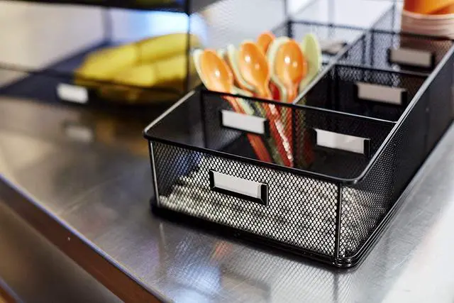 Alt view image 17 of 20 - Safco Organizer,Hsptly,7c,Bk 3291BL