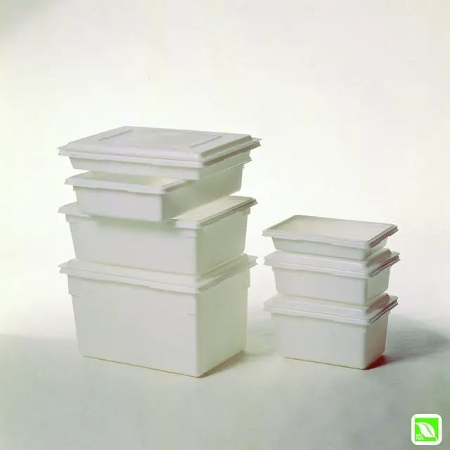 Alt view image 4 of 11 - Food/tote Boxes, 3.5gal, 18w X 12d X 6h, White