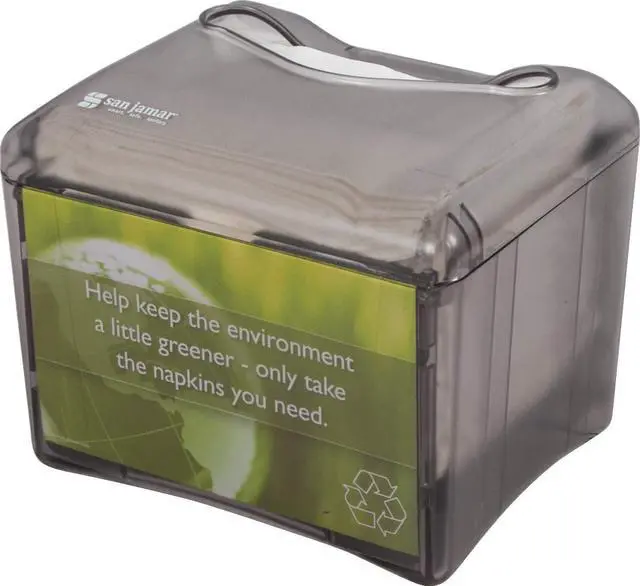 Alt view image 13 of 20 - ZORO SELECT H4005TBKGR Plastic,Color Black,200,Napkin Dispenser