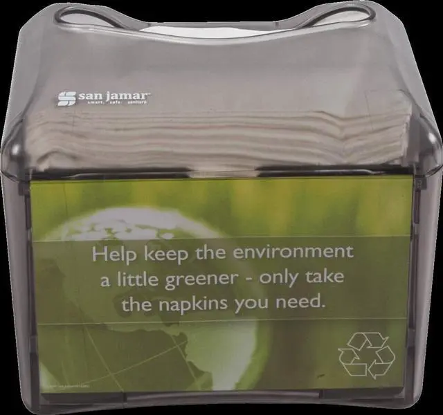 Alt view image 12 of 20 - ZORO SELECT H4005TBKGR Plastic,Color Black,200,Napkin Dispenser