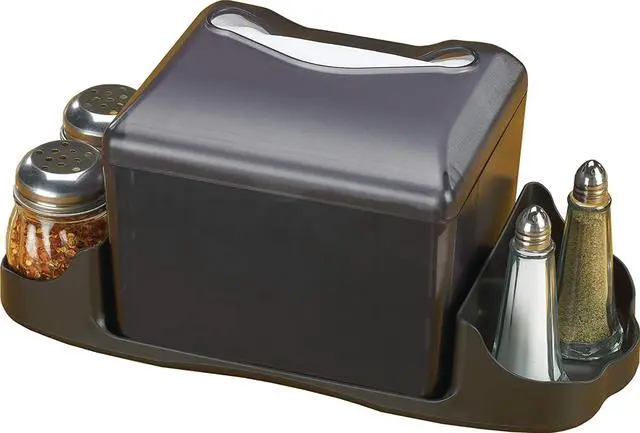Alt view image 7 of 20 - ZORO SELECT H4005TBKGR Plastic,Color Black,200,Napkin Dispenser