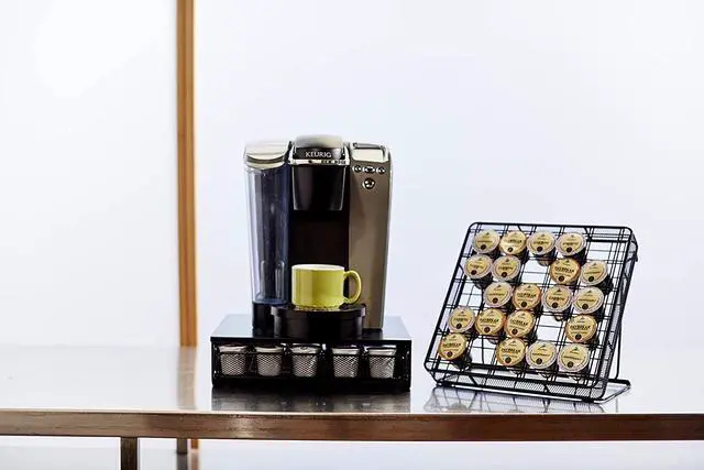 Alt view image 13 of 20 - Safco 1 Drawer Hospitality Organizer 5 Compartments 12 1/2 x 11 1/4 x 3 1/4 Bk 3274BL