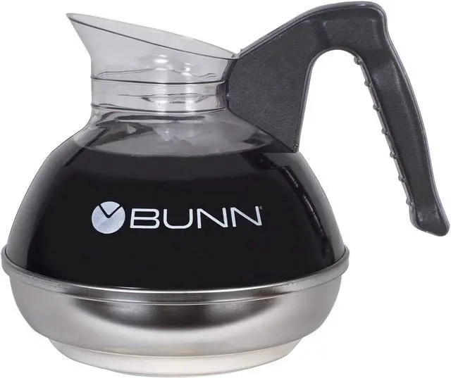 Alt view image 4 of 5 - BUNN 06100.0101 Black Easy Pour Coffee Decanter