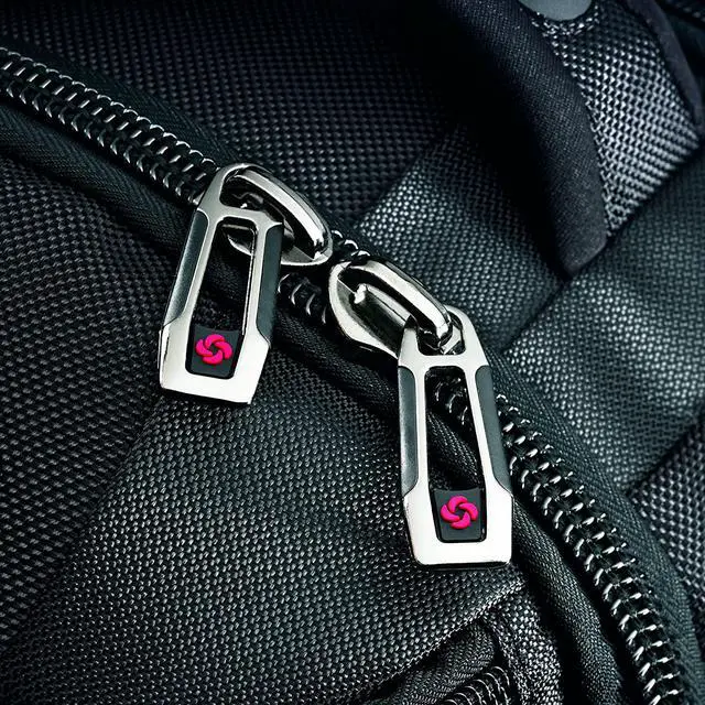 Alt view image 8 of 20 - Samsonite Tectonic Backpack for 17" Laptop - Black, Red
