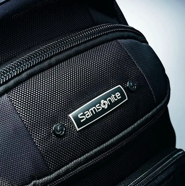 Alt view image 10 of 20 - Samsonite Tectonic Backpack for 17" Laptop - Black, Red