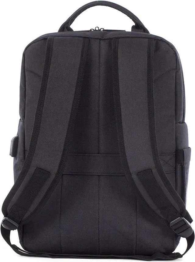 Alt view image 4 of 12 - Swiss Mobility Charcoal Cadence - backpack Double Compartment Model BKP1012SMCH