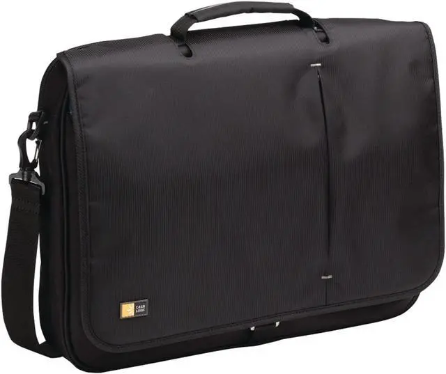 Alt view image 2 of 19 - Caselogic 3201140 17 in. Laptop Messenger Bag, Black - 3.37 x 17.75 x 13.75 in.
