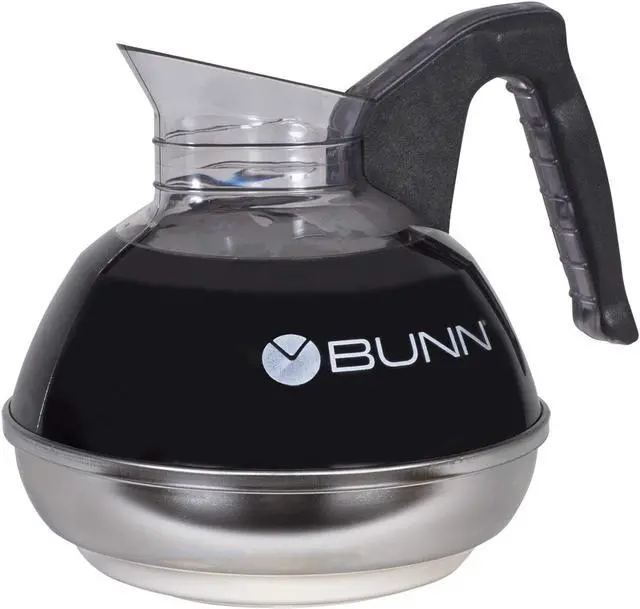 Alt view image 5 of 5 - BUNN 06100.0101 Black Easy Pour Coffee Decanter
