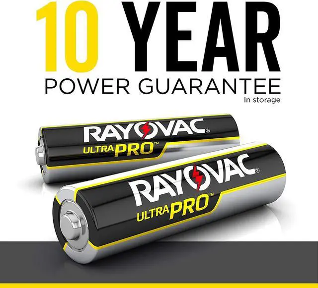 Alt view image 8 of 17 - Rayovac Ultra Pro Alkaline Batteries AA 24/Pack ALAA24PPJ
