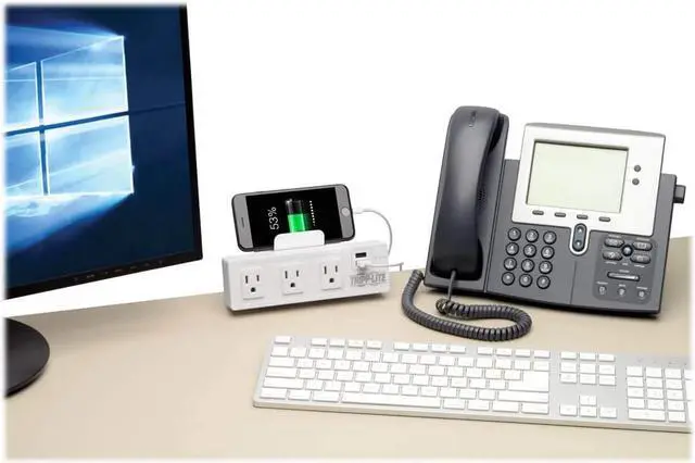 Alt view image 8 of 20 - 3-Outlet Surge Protector 2 por