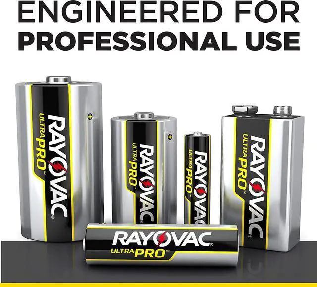 Alt view image 6 of 17 - Rayovac Ultra Pro Alkaline Batteries AA 24/Pack ALAA24PPJ