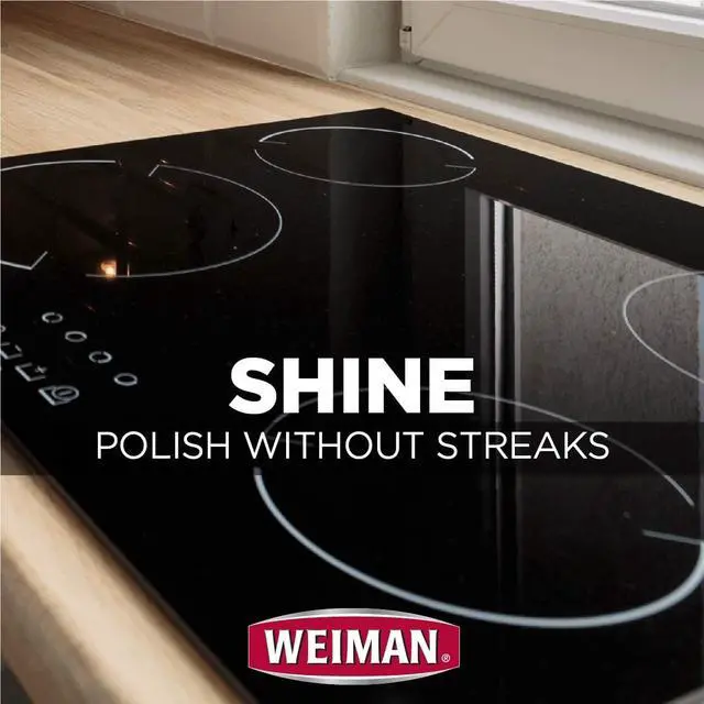 Alt view image 10 of 20 - WEIMAN Glass Cook Top Cleaner and Polish 20 oz Squeeze Bottle 137EA