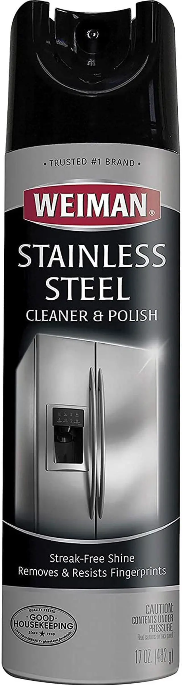 Alt view image 10 of 20 - Weiman Stainless Steel Cleaner and Polish WMN49