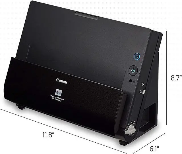 Alt view image 9 of 15 - Canon Imageformula Dr-C225w Ii Flatbed Scanner - 600 Dpi Optical