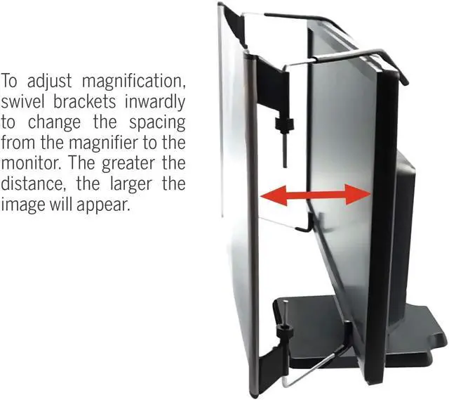 Alt view image 6 of 16 - Kantek Magnifier,22",Al MAG22WL