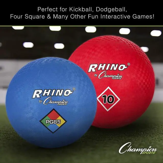 Alt view image 12 of 15 - Champion Sports Playground Ball Set Multi-Size Multi-Color Nylon 14/Set UPGSET1