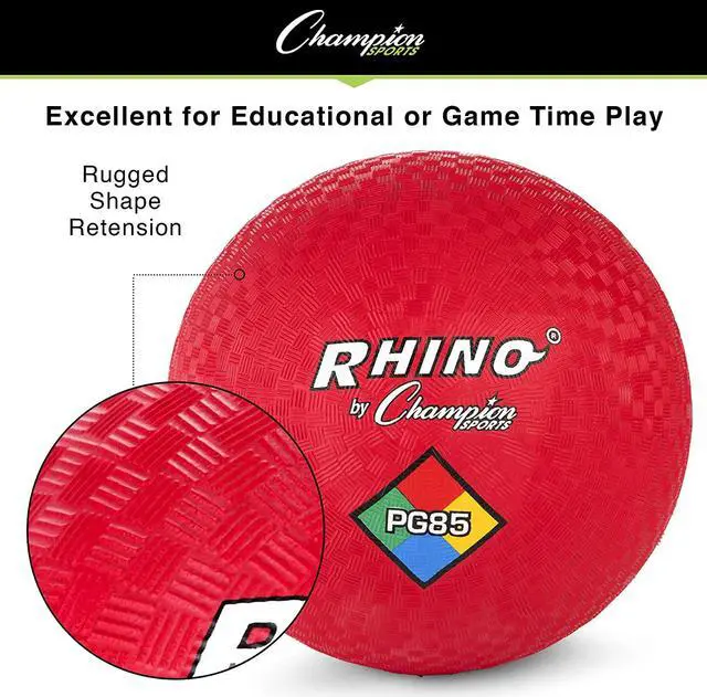 Alt view image 10 of 15 - Champion Sports Playground Ball Set Multi-Size Multi-Color Nylon 14/Set UPGSET1